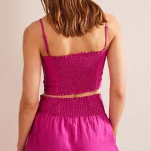 BODEN
Fitted Linen Strappy Top size 6 - Picture 4 of 11